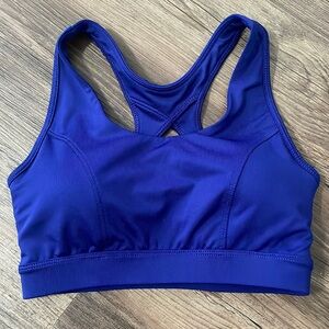 Tek Gear Sports Bra : Size Small : Medium Impact : Never Worn : Navy Blue